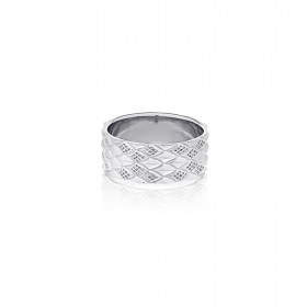 The Serpent Scale Ring -9 mm.