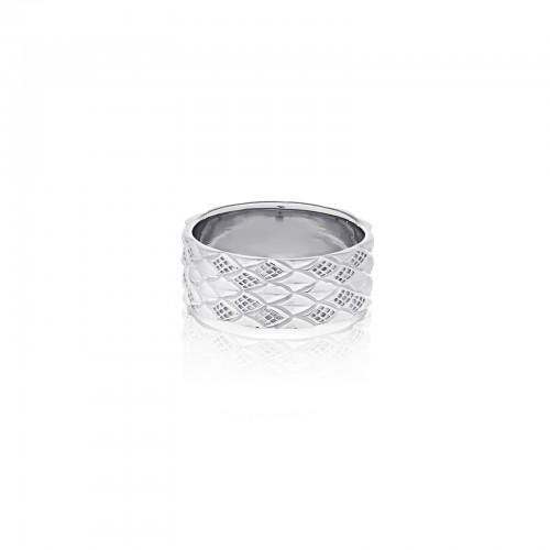 The Serpent Scale Ring -9 mm.
