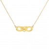 'Eternal Heart Necklaces' Gold