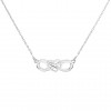 'Eternal Heart Necklaces' Silver