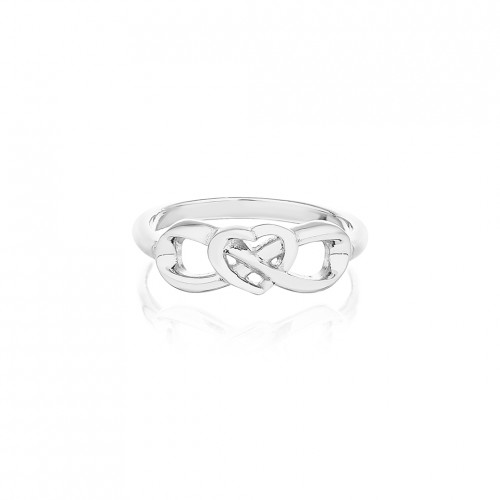 'Eternal Heart Ring' Silver