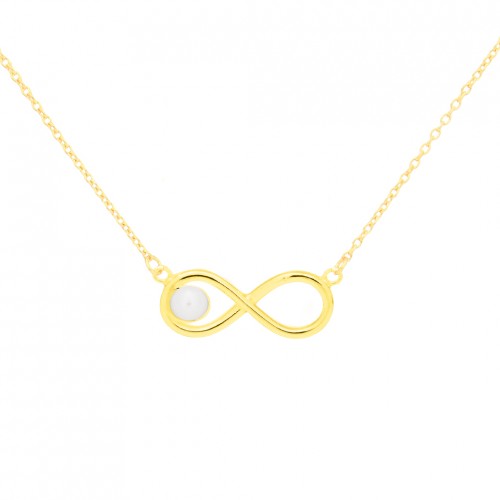 "Infinity Pearl" Necklace
