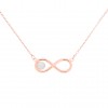 "Infinity Pearl" Necklace