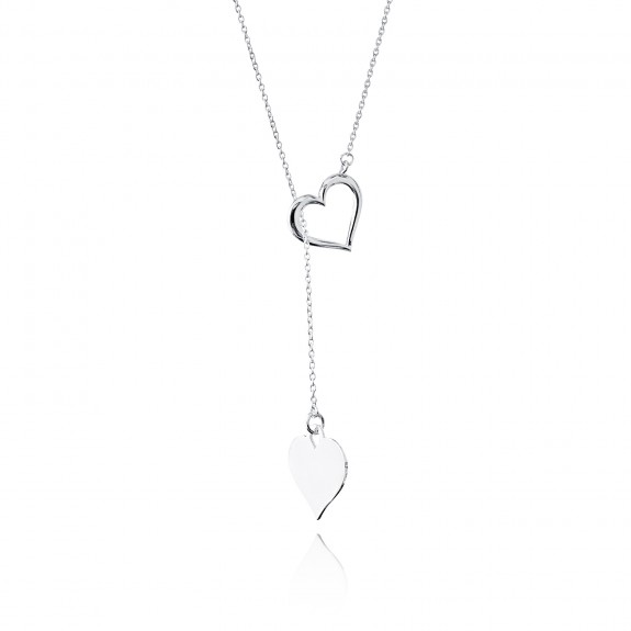 Double Hearts-Necklace
