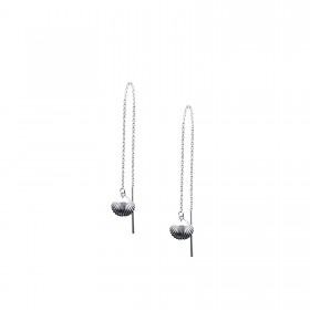 Scallop - Threader Earrings