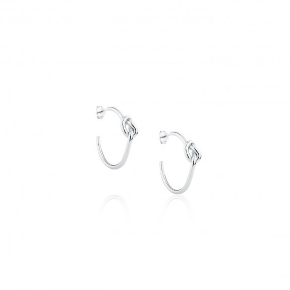 Love Knot / Earrings C-shape 1.8x25 mm.
