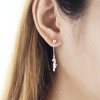 Candy Cane / Chain Drop Earrings