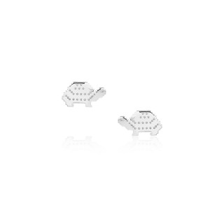 Pixel Turtle / Stud Earrings 