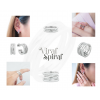 Viral Spiral C-Shape Earrings / EA010010319